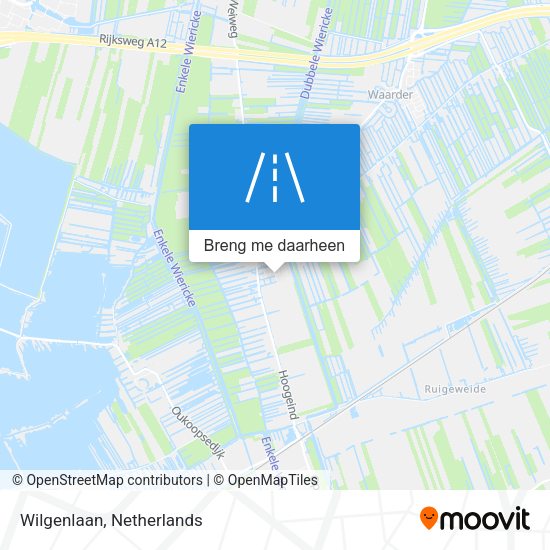 Wilgenlaan kaart