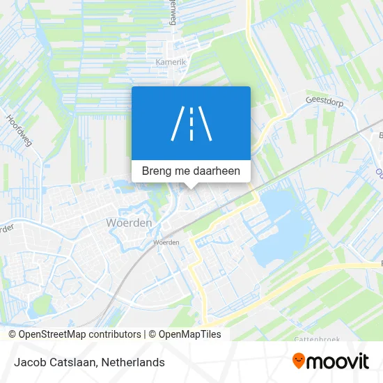 Jacob Catslaan kaart