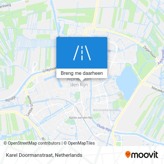 Karel Doormanstraat kaart