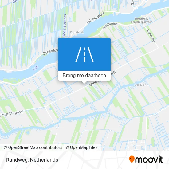 Randweg kaart