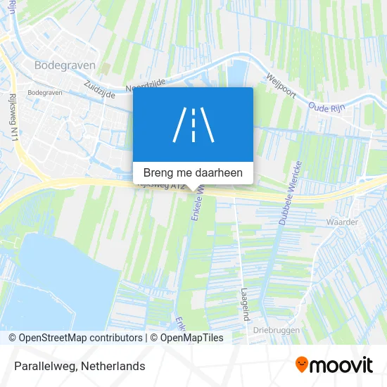 Parallelweg kaart