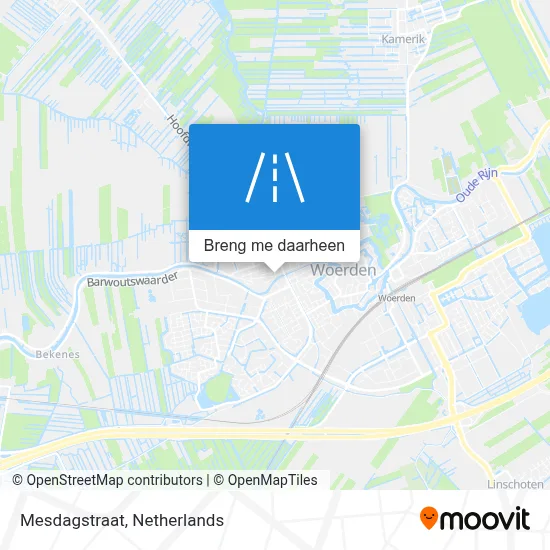 Mesdagstraat kaart