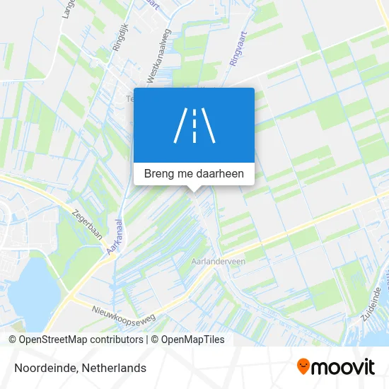 Noordeinde kaart