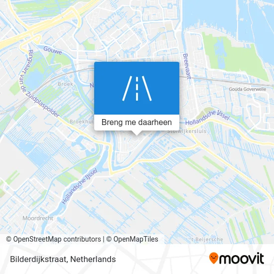 Bilderdijkstraat kaart