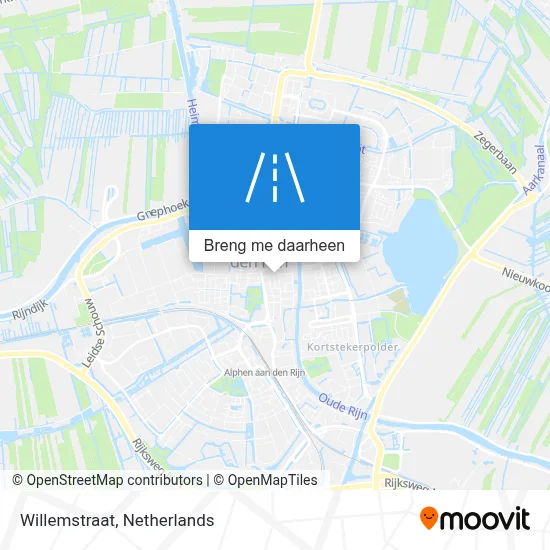Willemstraat kaart