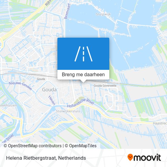 Helena Rietbergstraat kaart
