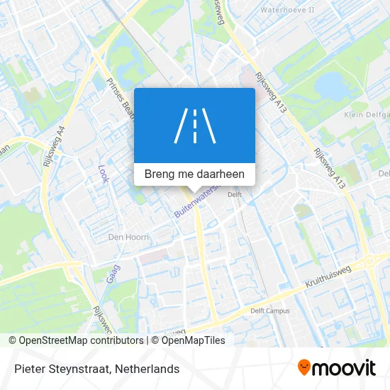 Pieter Steynstraat kaart