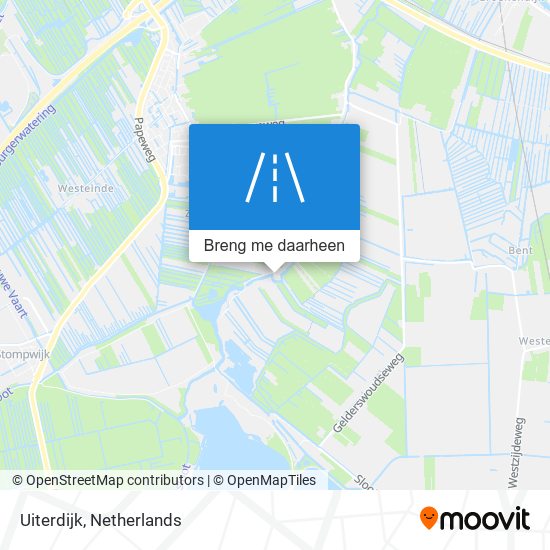 Uiterdijk kaart
