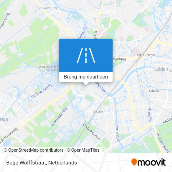 Betje Wolffstraat kaart