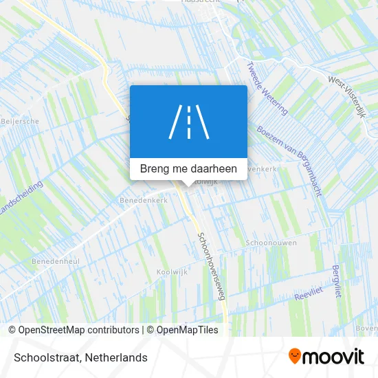 Schoolstraat kaart