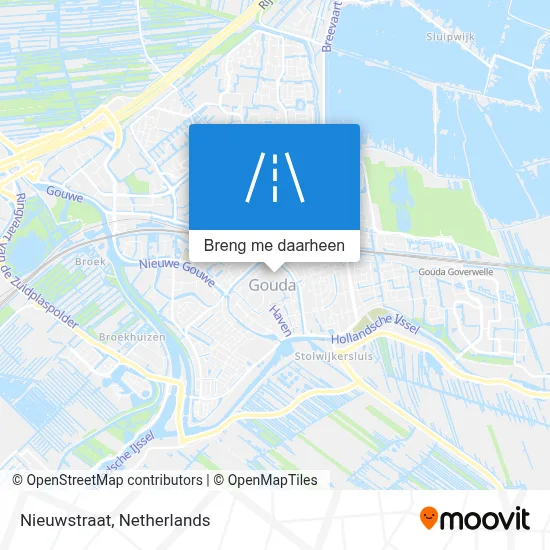Nieuwstraat kaart