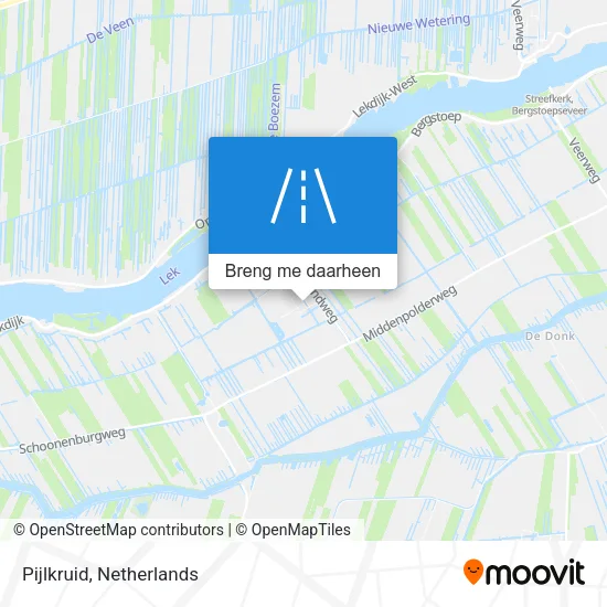Pijlkruid kaart