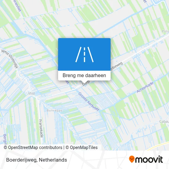 Boerderijweg kaart