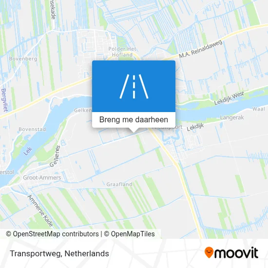 Transportweg kaart