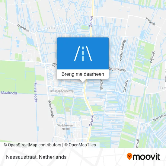 Nassaustraat kaart