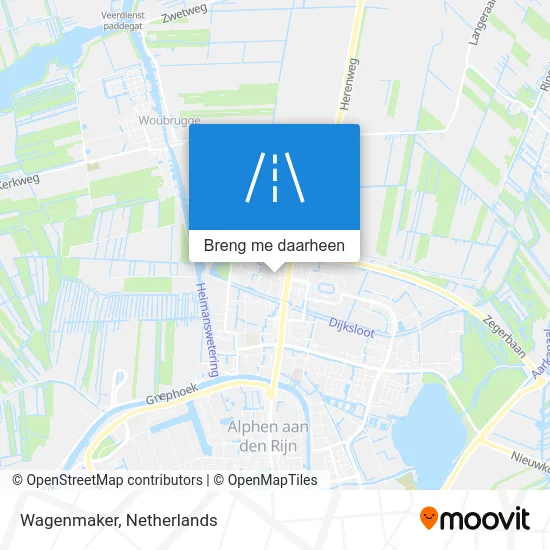 Wagenmaker kaart