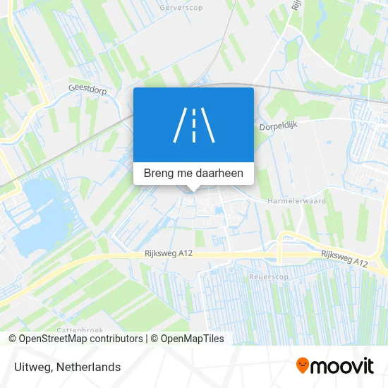 Uitweg kaart