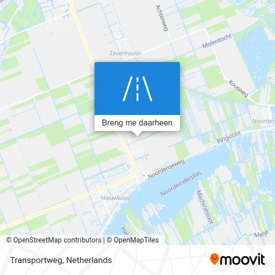 Transportweg kaart