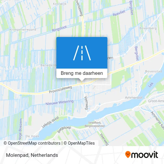 Molenpad kaart