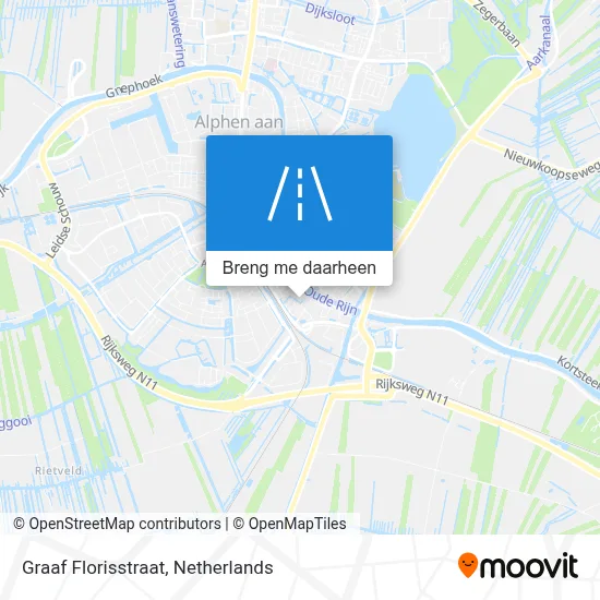 Graaf Florisstraat kaart