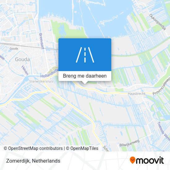 Zomerdijk kaart