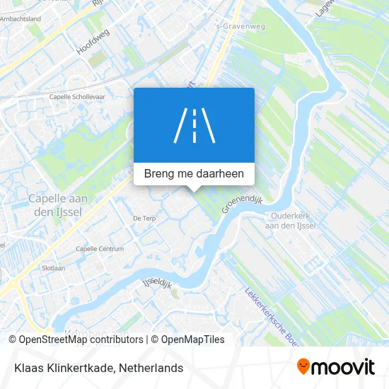 Klaas Klinkertkade kaart