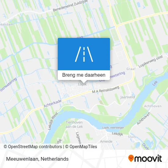 Meeuwenlaan kaart