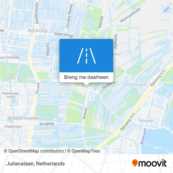 Julianalaan kaart