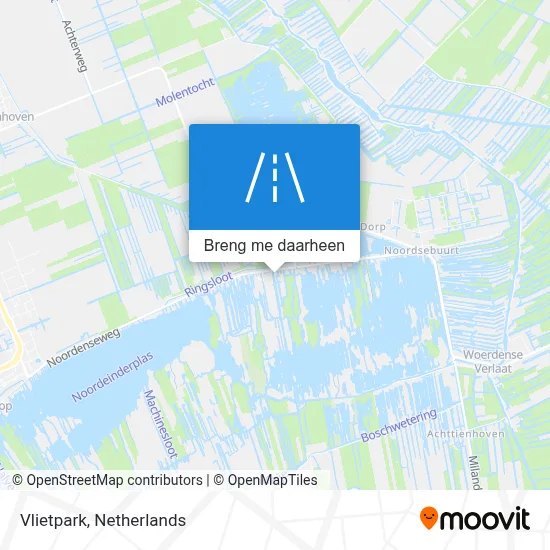 Vlietpark kaart