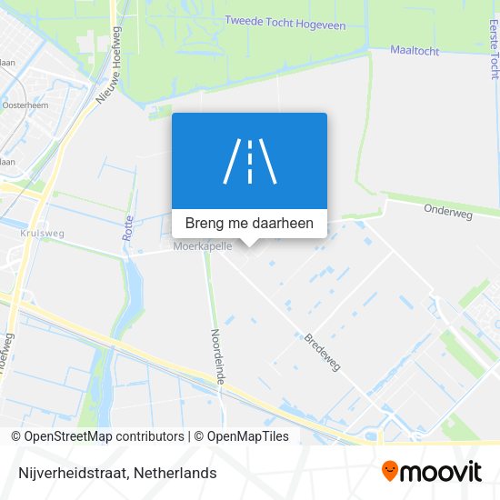 Nijverheidstraat kaart