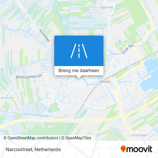 Narcisstraat kaart