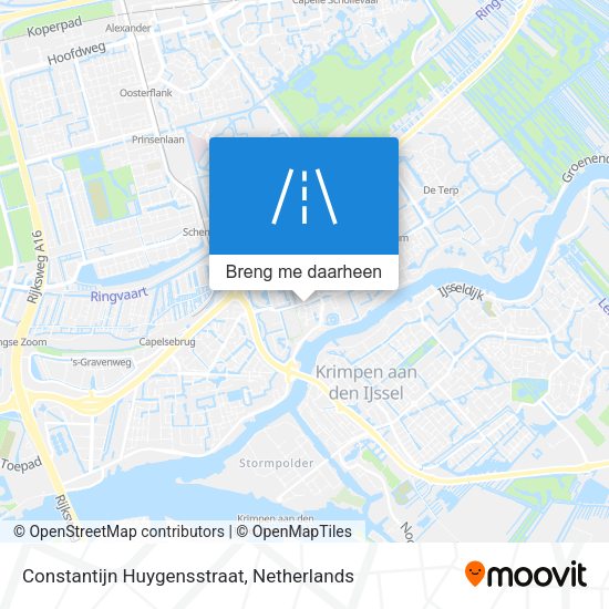 Constantijn Huygensstraat kaart