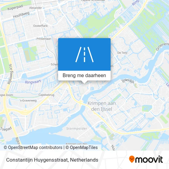 Constantijn Huygensstraat kaart