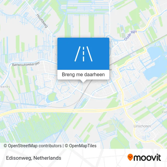 Edisonweg kaart