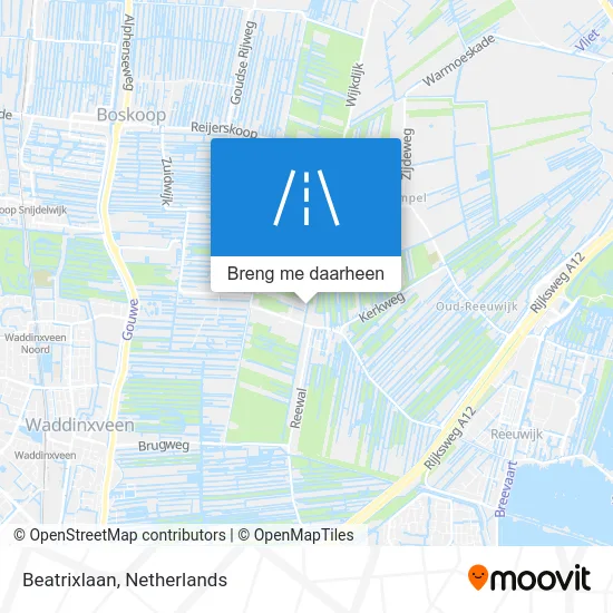 Beatrixlaan kaart