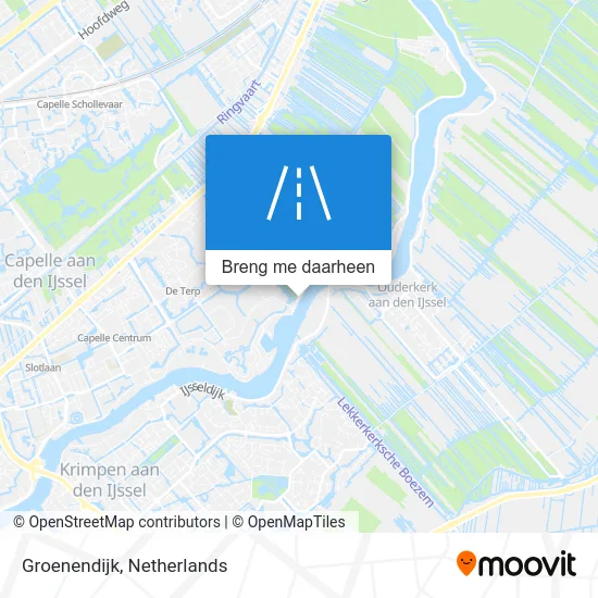 Groenendijk kaart