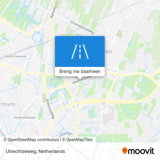 Utrechtseweg kaart