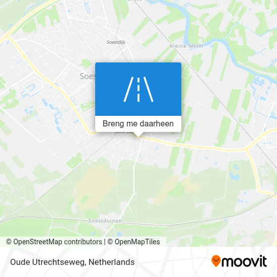 Oude Utrechtseweg kaart