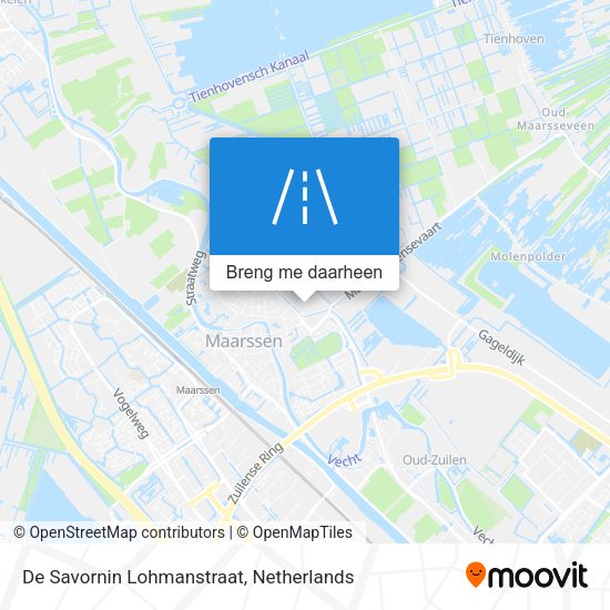 De Savornin Lohmanstraat kaart