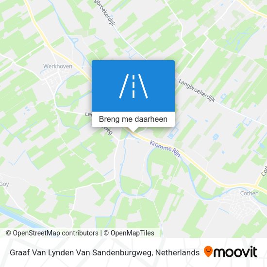 Graaf Van Lynden Van Sandenburgweg kaart