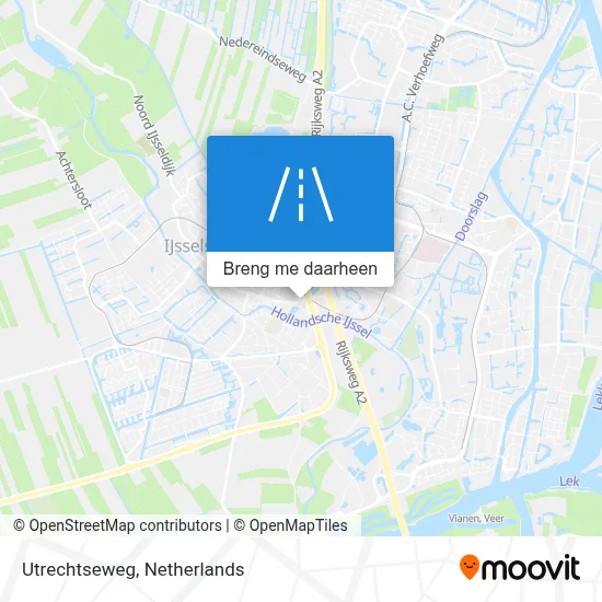 Utrechtseweg kaart