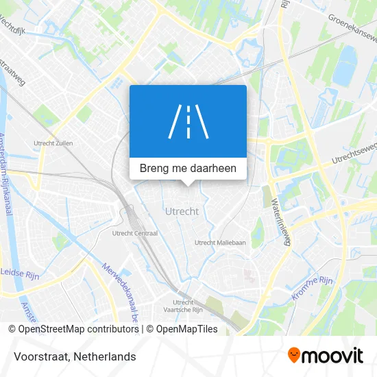 Voorstraat kaart