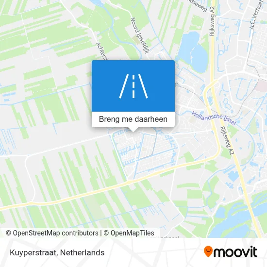 Kuyperstraat kaart