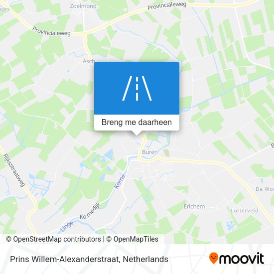 Prins Willem-Alexanderstraat kaart