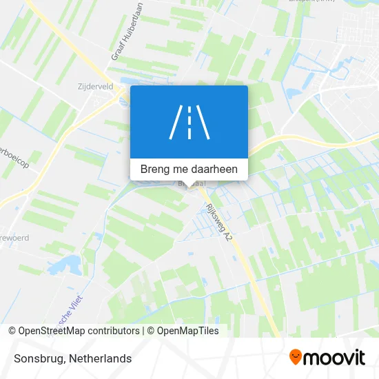 Sonsbrug kaart