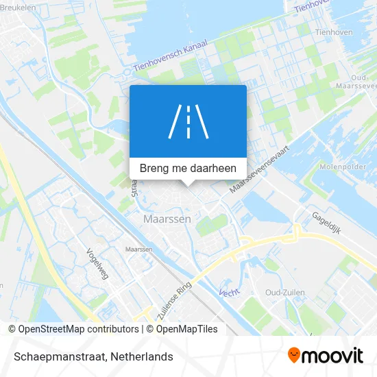 Schaepmanstraat kaart