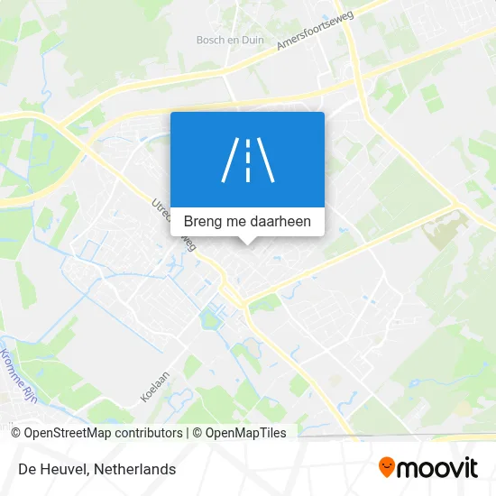 De Heuvel kaart