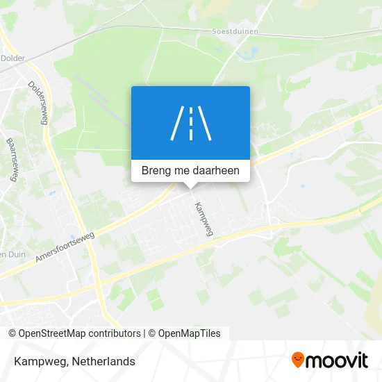 Kampweg kaart