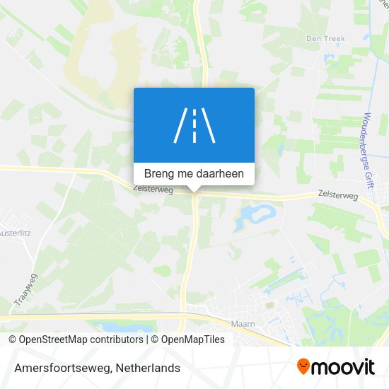 Amersfoortseweg kaart