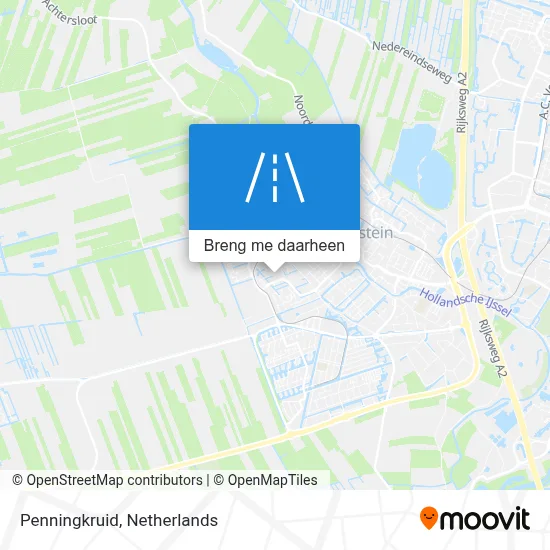 Penningkruid kaart